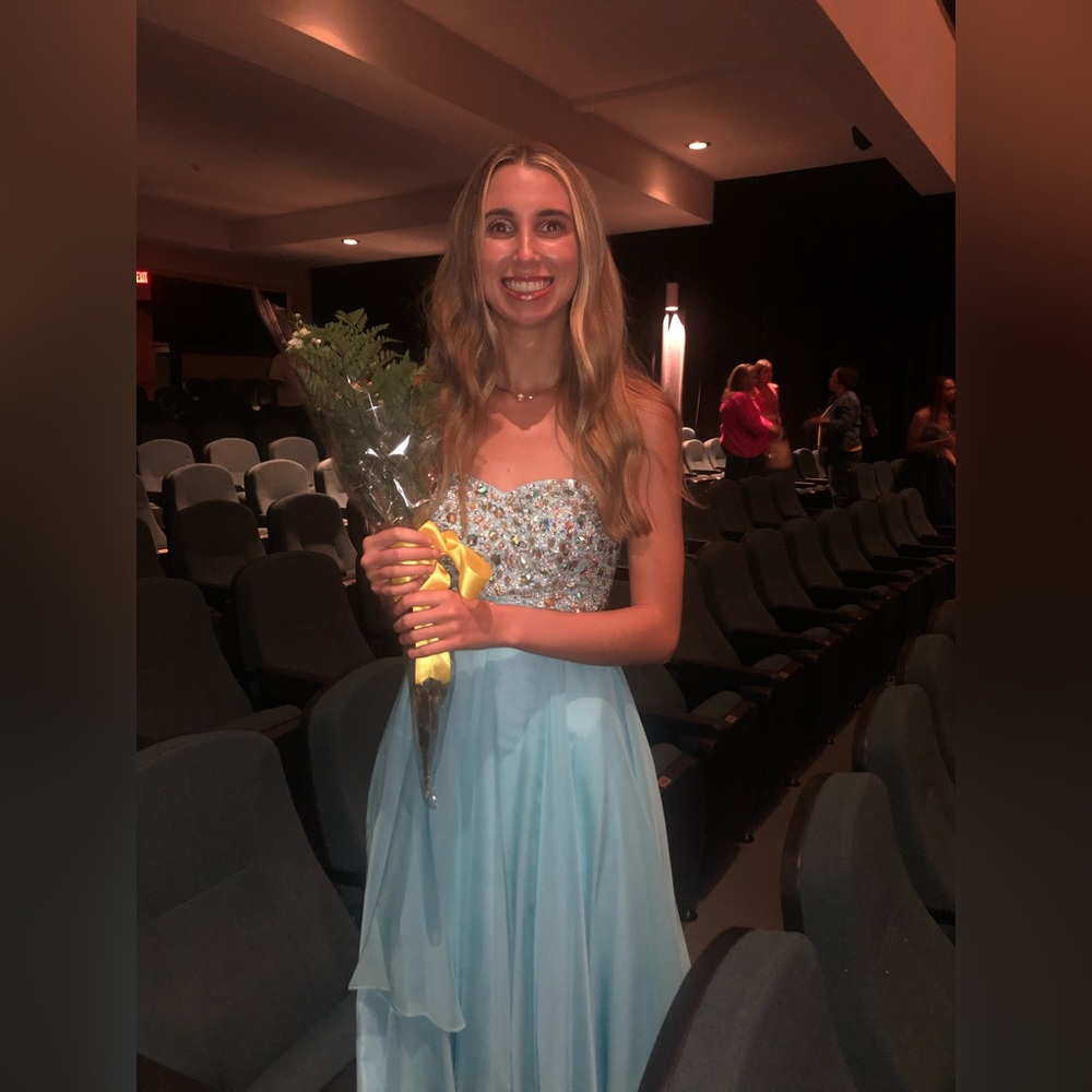 Blue Pageant Dress
